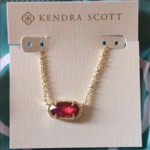 Nwt Kendra Scott Elisa Berry Illusion 
